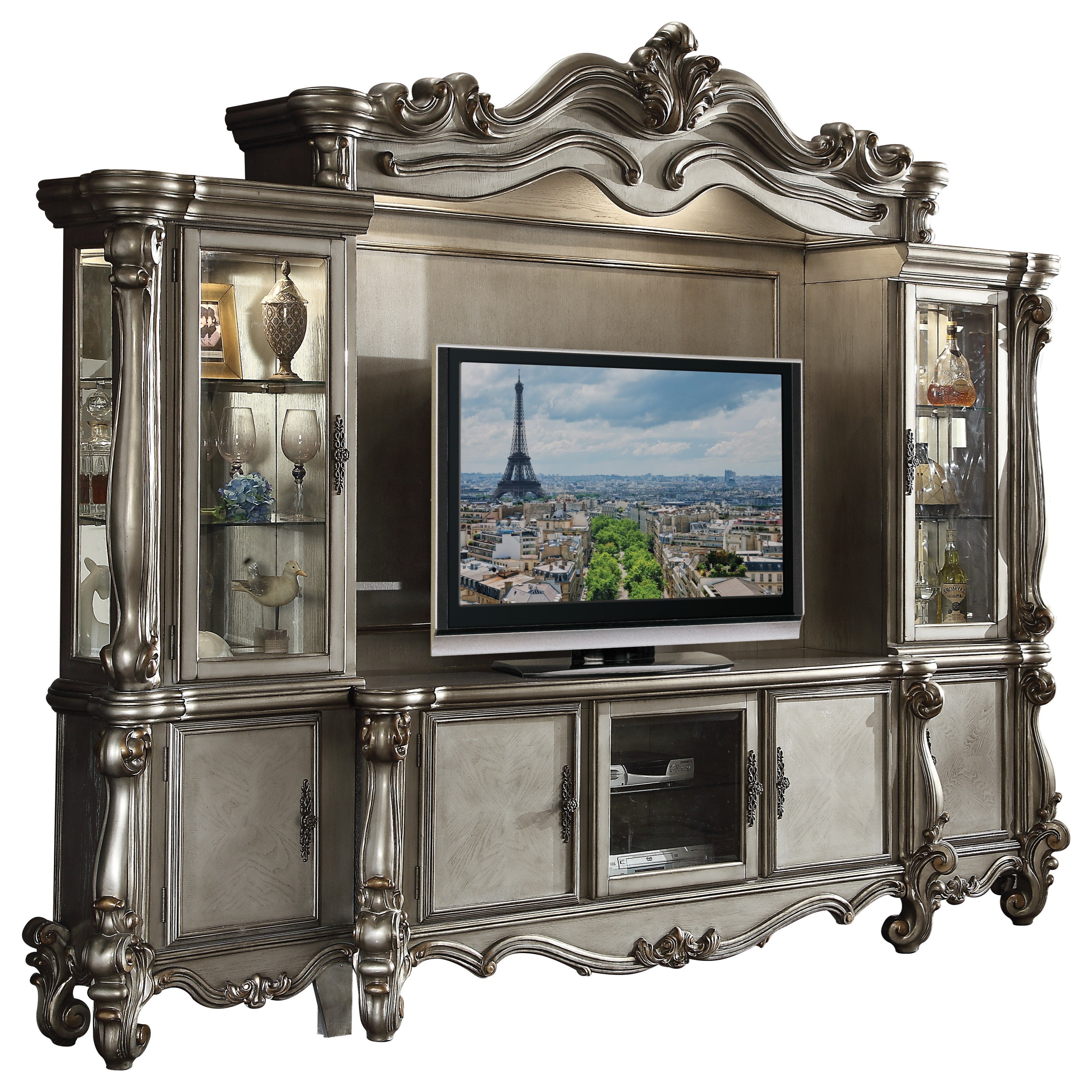 Acme Furniture Versailles Entertainment Center Value City Furniture